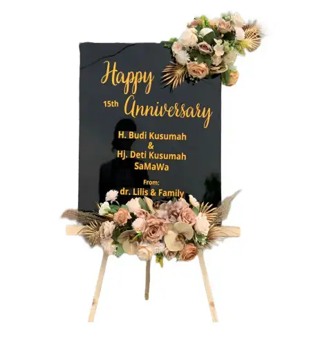 Papan Bunga Akrilik Peureulak Timur